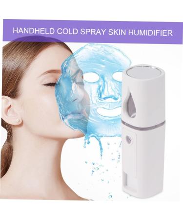 IWOWHERO 1pc Mist Sprayer Mini Humidifier Humidifiers Nano Facial Mister Face Moisturizing Sprayer White - Buy Online on GoSupps.com