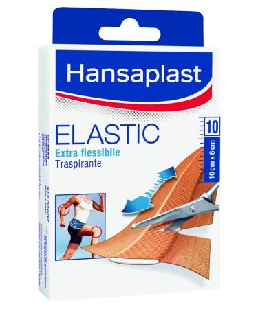 Hansaplast Elastic 10PZ 10 x 6 cm