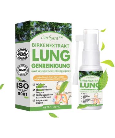 Ourlyard herbal cleaning and repair spray Ourlyard herbal cleaning spray Ourlyard Herbal Lung Cleansing Spray (1 PC)
