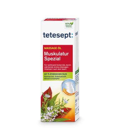 Buy tetesept Massage Oil Muscle Special Pur 100ml - Best for Pain Relief & Relaxation | International Shipping - Buy Online on GoSupps.com