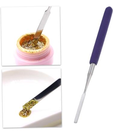 minkissy Palette Stick Nail Art Stirring Spoon Nail Art Spatula Nail Beauty Tools Nail Art Tools Pigment Mixing Scraper Tool Nail Art Mixing Tools Mixing Rod Manicure Stainless Steel Makeup - Buy Online on GoSupps.com