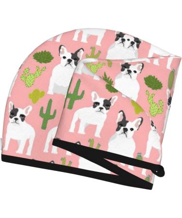 Cactus & Dog Coral Velvet Hair Cap - Quick-Dry Towel Wrap for Travel & Home | Ideal for Men & Women - Buy Online on GoSupps.com