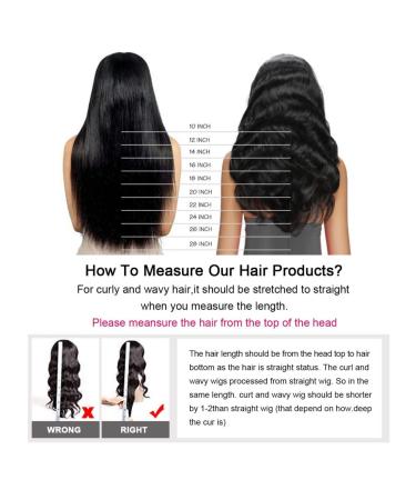 24 Inch Straight Lace Front Human Hair Wig for Black Women - Pre Plucked with 150% Density and Baby Hair - HD 13x4 Lace Frontal Wig - Buy Online on GoSupps.com