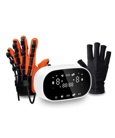 Rehabilitation Robot Gloves Finger Wrist Training Equipment for Stroke Hemiplegia Finger Straightening Brace Guard Protector for Patients with Hand Dysfunction Right Hand Small