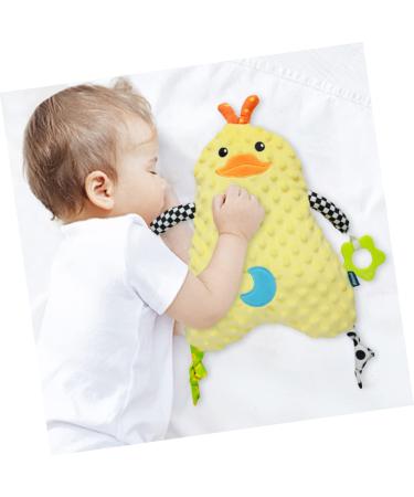 Kisangel 4-Pack Baby Comfort Towel Pacifiers | Plush Sleep Toys for Young Children | Soft Gel Sleep Aid | 43x24cm Color-Sorted Cuddly Toys - Buy Online on GoSupps.com