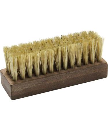 Shoe Brush Portable Shoe Shine Brush Shoe Brush Shoes Polish Polisher Shoe Care Wooden Handle with Bristles Brush Onecolor - Buy Online on GoSupps.com