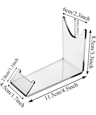 Amagogo Razor Holder Stand - Transparent Hair Clipper Storage for Travel & Counter | Best Razor Cutter Holder - Buy Online on GoSupps.com