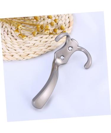 LABRIMP Coat Hooks Hat Vintage Kitchen Dual Silver Wall Hooks Clothes Coat Door Towel Bathroom Hanger Wall Mounted Coat medium As Shown - Buy Online on GoSupps.com
