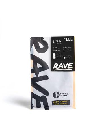 Rave Coffee - Strong AF Blend N 666 Freshly Roasted Whole Beans 250g 250 g (Pack of 1) Whole Bean