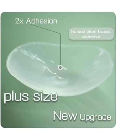 POMAMZ Large Silicone Shoulder Pads Invisible Shoulder Pad Adhesive Pad for Shoulder Height Enhancer Enlarged Non-slip Shoulder Pad Epaulettes 2 Pair L - Buy Online on GoSupps.com