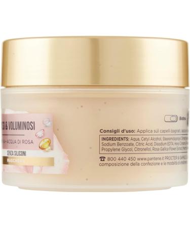  Pantene Pantene Pro-V Miracles Thick & Voluminous Mask Silicone-Free with Biotin and Rose Water for Fine and Lackluster Hair 160 ml - Buy Online on GoSupps.com