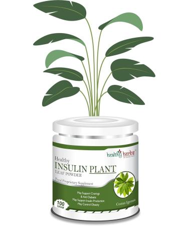 Nutranix ads Insulin Plant Leaf Tea (Costus Igneus) - Blood Sugar Support - Pack of 100g Pure Insulin Plant Powder - Buy Online on GoSupps.com