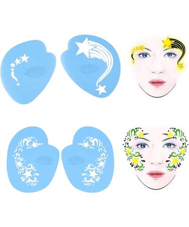 Taylor Face Painting Templates - 7 Reusable Styles for Floral Body Art - Buy Online on GoSupps.com