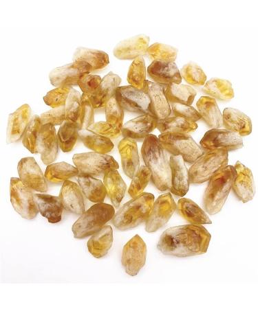 Natural Crystal Rough 50g Natural Citrine Crystal Point Raw Crystals Rock Natural Stones and Crystals