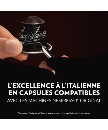 LAVAZZA - Maestro Classico Espresso Coffee - Capsule Coffee - 100% Arabica - Pack of 8 x 30 Aluminum Capsules Compatible with Nespresso Machines (240 capsules) - Buy Online on GoSupps.com