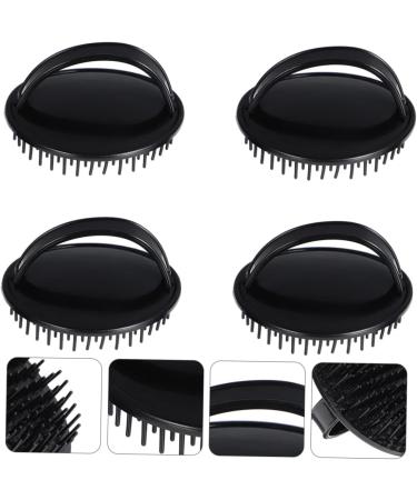 Shop TOVINANNA 4-Piece Massage Shampoo Brush Set | Plastic Hair Care & Styling Tools for Ultimate Bathroom Experience - Buy Online on GoSupps.com