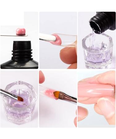 Poly Nail Gel Kit for Beginners - Builder Extension Set with Slip Solution - DIY Nail Art Set for Women - 10-PINK - Buy Online on GoSupps.com