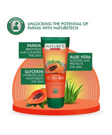 Buy Nature's Essence Perfect Papaya Facewash Natural Skin Care for All Skin Types | International Shipping Available - Buy Online on GoSupps.com