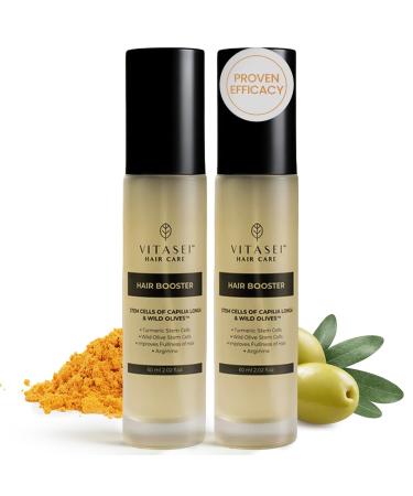 Booster de Cheveux pour Femme & Homme Booster de Croissance des Cheveux - 2 Bouteilles