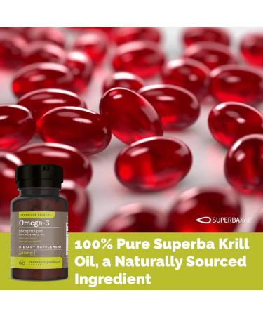 Endur Omega-3 Phospholipid (100% Pure Krill Oil) Heart Health Supplement Formulated for Optimal Absorption Gluten Free 500mg (180 Softgels) - Buy Online on GoSupps.com