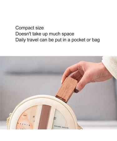 Portable Wooden Essential Oil Diffuser | Mini Car Aromatherapy | Noiseless & Minimalist Design - Buy Online on GoSupps.com