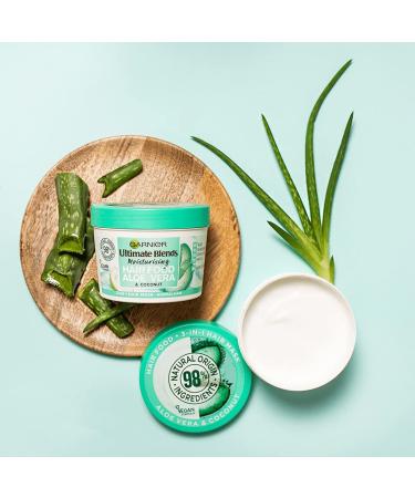 Garnier Ultimate Blends Hair Food Aloe Vera 3-in-1 Hair Mask Treatment 390ml - Buy Online on GoSupps.com