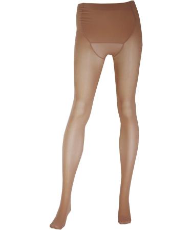 Truform Sheer Maternity Pantyhose 15-20 mmHg Compression with Tummy Support, 20 Denier - Petite Beige - Buy Online on GoSupps.com
