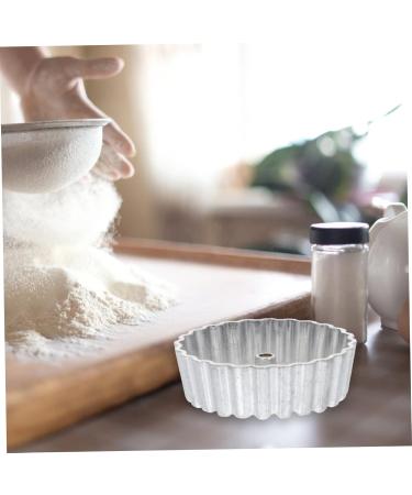 Zerodeko Oil Pier Mold Griddle Pan Biscuits Chip Frying Mold Aluminum Alloy Timbale Mold Mini Cake Machine 6.8X6.8X2CM Silver - Buy Online on GoSupps.com