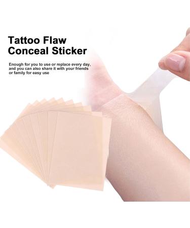 Scar Cover up Tape - Scar Concealing Tape | Long Lasting Scar Concealing Tape Skin Invisible Concealer Sticker Invisible Flaw Conceal Sticker for Hide Skin Spots Light Beige - Buy Online on GoSupps.com