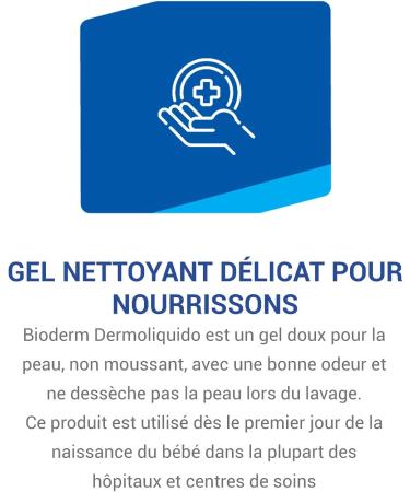 Farmoderm Srl Bioderm Dermoliquido Dermoprotective shower gel for sensitive skin Baby bath gel Suitable for daily intimate hygiene of women and men Parabenfree Ideal for seniors 1000 ml - Buy Online on GoSupps.com