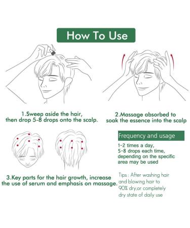 Ginger Hair Growth Serum - Stop Hair Loss & Thinning Treatment - 30ML - For Women & Men - Buy Online on GoSupps.com