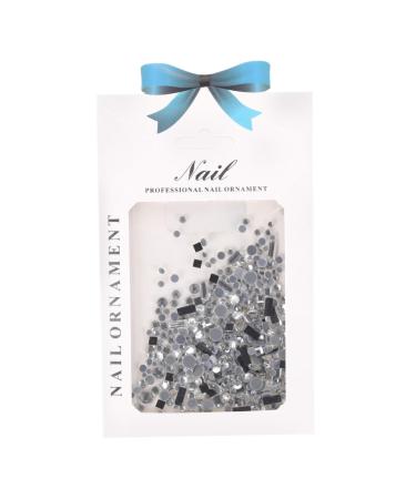 Housoutil 1 Nail Drill Nail Charm Fashion Nail Stones Nail Decorations for Nail Art Nail Gems and Rhinestone Nail Studs Rhinestone Charm Rhinestones Accessories Assorted