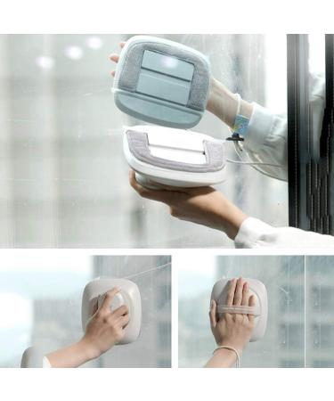 Window Cleaner Cleaning Magnetic Double Side Glass Wiper Brush Cleaner Clean Suitable for Home Office Car - Buy Online on GoSupps.com