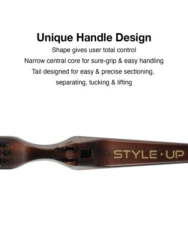 Olivia Garden Style-Up Teasing Hair Brush Combo - Foldable Design - Buy Online on GoSupps.com