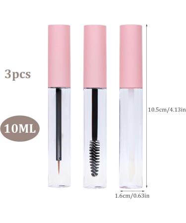 Empty Mascara Tube 3Pcs 10ml Empty Mascara Tube and Wand Empty Lip Gloss and Eyeliner Tube Refillable Mascara Tubes Empty for Castor Oil Empty Lip Gloss Tubes Mascara Tubes Empty For Castor Oil Mas - Buy Online on GoSupps.com