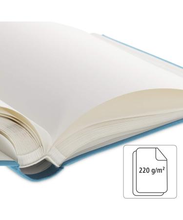 Jumbo Linen Turquoise Album by Hama - Universal Fit for All Your Memories - Buy Online on GoSupps.com