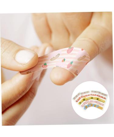 Yardwe 120pcs Cartoon Kids Strip Covers - Daily Use Baby Patch for Travel & Girls | Cute Heart Designs - Buy Online on GoSupps.com