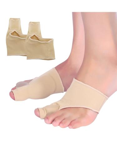 Yanyxr hallux valgus correction with integrated silicone gel pads bale toe correction Bunion Corrector Hallux Valgus Bandage Ball cushion for pain relief at Hallux Valgus 1 pair