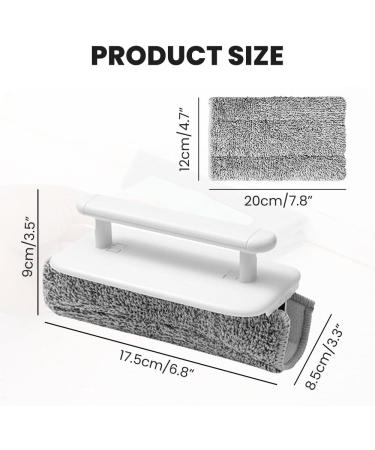 Window Groove Cleaning Brush Magic Window Track Cleaner Magic Window Cleaning Brush Foldable Deformable Multifunctional Cleaning Brush Handheld Window Track Cleaner (2pcs) - Buy Online on GoSupps.com