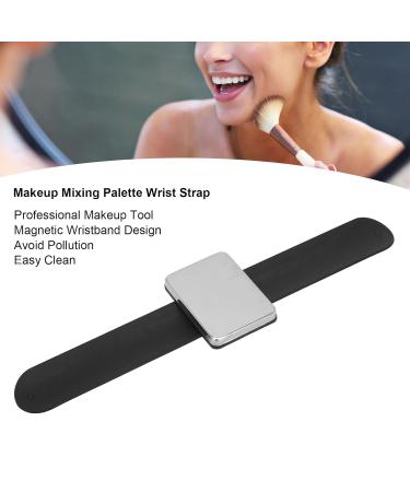 Professional Makeup Mixing Palette | Magnetic Rectangle Tray with Wrist Strap for Pigment Blending | International Shipping Available - Buy Online on GoSupps.com
