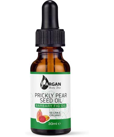 Organic Prickly Pear Oil/body oil/anti aging serum (30ml) for face-Barbary Fig Oil-30ml-Face-Hair-Skin-Nails-Organic Pure Virgin Cold Pressed Moroccan Anti-aging Moisturiser for men & women