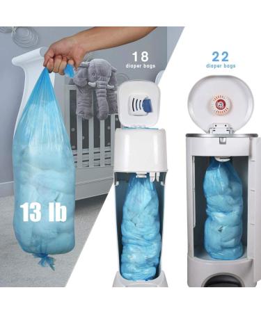 Diaper Pail Refill Bags | Enhanced Odor Control | 1120 Count 4 Pack | Compatible with Diaper Pails | Long Lasting Supply for 4-6 Months - Buy Online on GoSupps.com