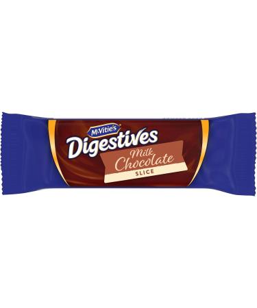McVitie's Digestives Milk Chocolate Slices 5 slices 124g - Buy Online on GoSupps.com