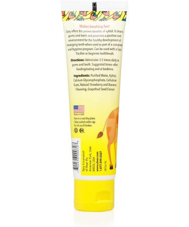 Buy Spry Tth Gel Tube - Strawberry Banana Flavor | International Shipping Available - Buy Online on GoSupps.com
