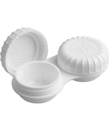 EYE DISCOVER Antimicrobial Glasses Case | High-Quality Leak-Proof Screw Cap | Pack of 4 - Perfect for International Shipping - Buy Online on GoSupps.com