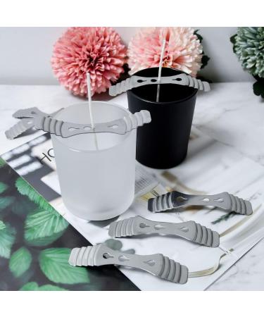 20pcs Stainless Steel Candle Wick Holders - Metal Centering Devices for DIY Candle Making - Buy Online on GoSupps.com