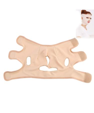 Face Slimming Mask Face Lifting Belt Face Lifting Belt Velcro fastener V LINE LIFTING Strap can easily adapt the size and with high tensile strength to different facial shapes (L)