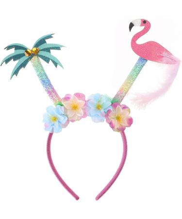 amangul Hair Hoop Headwear for u Party Headband Hawaii Party Cactus Flamingo Theme u Gathering(B) - Buy Online on GoSupps.com