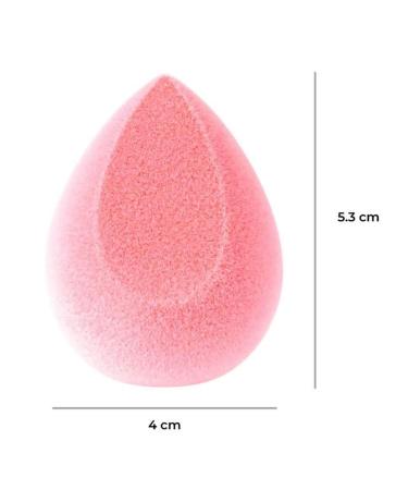 Praush Microfiber Makeup Sponge Blender - Soft Latex-Free Blush Pink - Bloggers Favorite Beauty Tool - Buy Online on GoSupps.com