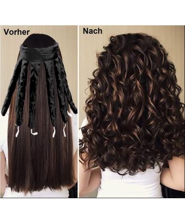 Heatless Headband - Octopus Hair Curler for Beautiful Waves | Silk Band Soft Curler for Long & Medium Hair - Overnight Heatless Styling for Women & Girls - Buy Online on GoSupps.com